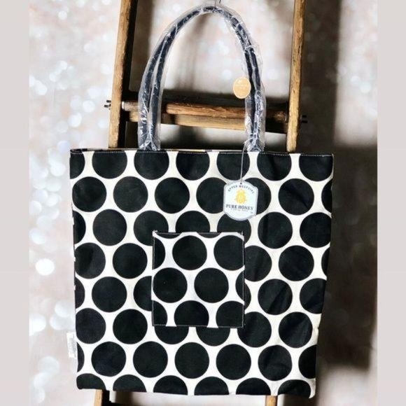 PURE HONEY Reversible Tote Bag NWT - Picture 3 of 3